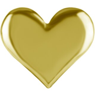 18K Gold TL Aufsatz #19S Herz für 0.5 mm TL