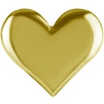 18K Gold TL Aufsatz #19S Herz für 0.5 mm TL