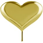 18K Gold TL Attachm. #19S Heart