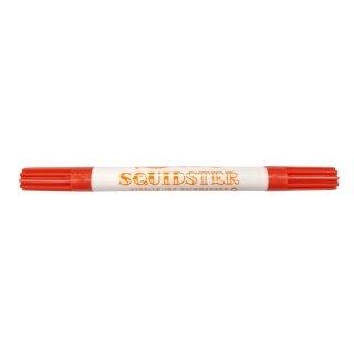 Squidster Tattoo Mini - Brush + 2 mm - non-sterile 2 in 1 pen (vegan)