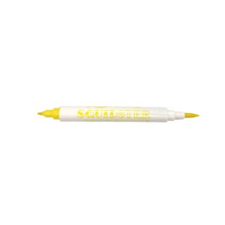 Squidster Tattoo Mini - Brush + 2 mm - non-sterile 2 in 1 pen (vegan)
