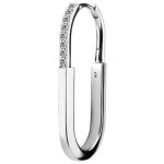 Nickel-free CoCr Hinged Hoop Earrings (Pair) #28 with...