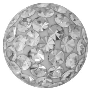 Crystal Ball 1.2 mm with Crystals with Epoxy coating