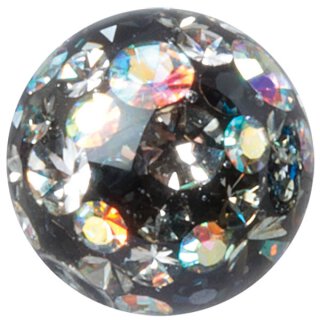 Crystal Ball Multi 1.6 mm with Crystals, Epoxy - (as long as stocked)