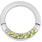 Jew. Hinged Ring Clicker 1.2 mm - handpolished - (as long as stocked)