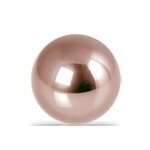 Rosegold Steel Ball, Clip In - (as long as stocked)
