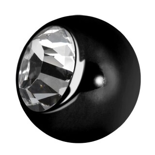 Jew. Ball Black 1.6mm, Stahl - (nur solange der Vorrat reicht)