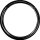 Hinged Ring Black Steel (Clicker)