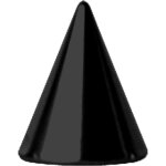 Black Steel Cone 1.6mm