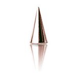 Rosegold Steel Cone 1.2 mm - (as long as stocked)