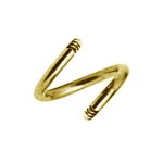 Twister External 1.2 mm Pin Gold, Stahl - (nur solange...