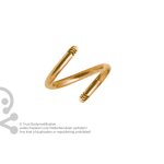 Twister 1.2 mm Pin Gold, Steel - (as long as stocked)