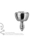 Jew. Titan Ball 0.8 mm for 1.2 mm internal jewellery